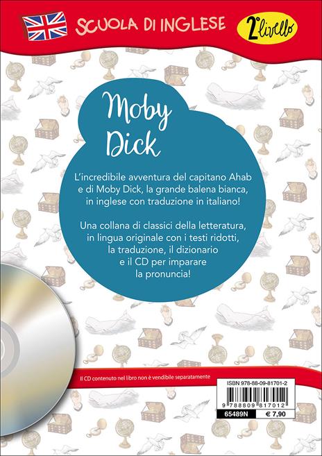 Moby Dick. Con traduzione e dizionario. Con CD Audio - Herman Melville - 2