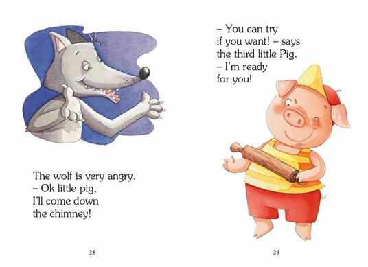 The three little Pigs-I tre porcellini. Con CD Audio - M. Giromini - Libro  - Giunti Junior - Scuola d'inglese 1 livello