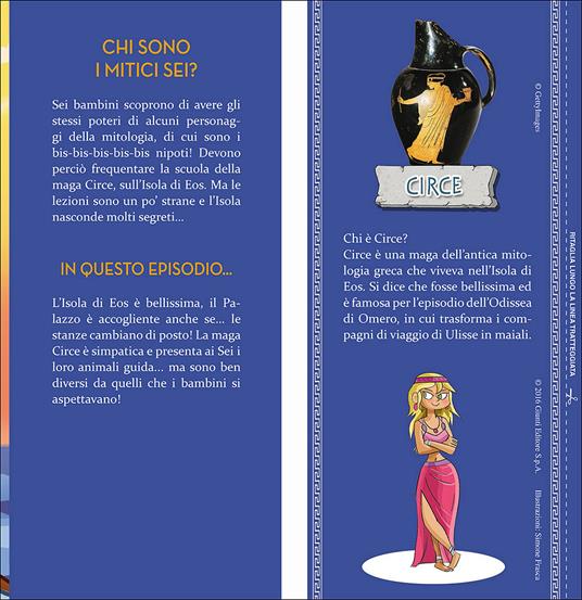 L' isola di Circe. I mitici sei - Simone Frasca,Sara Marconi - ebook - 2