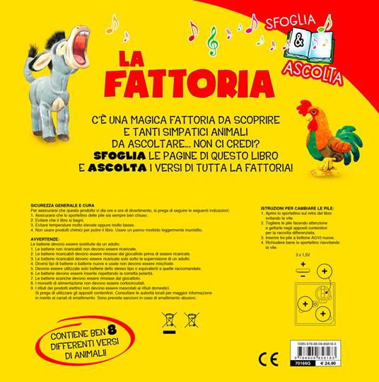 La fattoria. Ediz. a colori - Silvia D'Achille - Libro - Dami Editore -  Sfoglia e ascolta