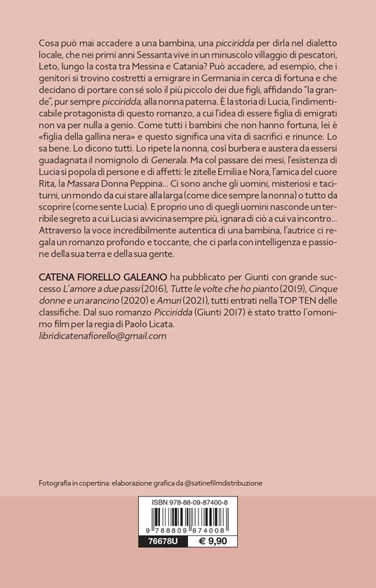 Picciridda - Catena Fiorello - Libro - Giunti Editore - Tascabili Giunti |  Feltrinelli