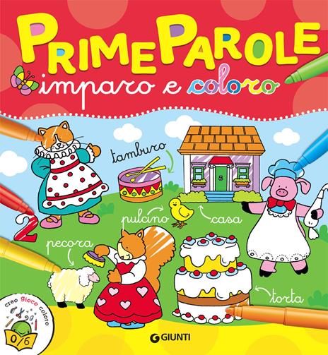 Prime parole. Imparo e coloro - copertina