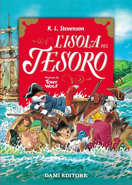 L'isola del tesoro - Robert Louis Stevenson - copertina