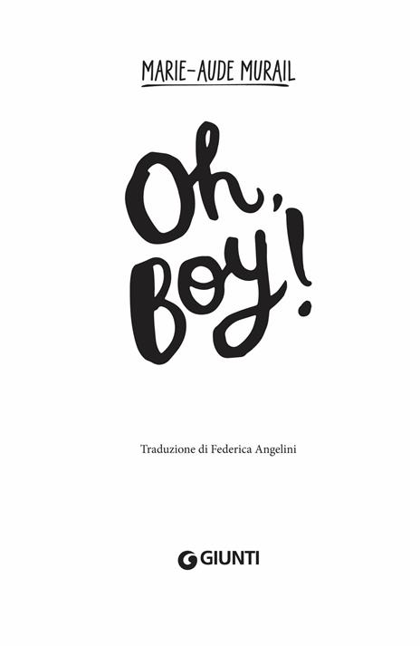 Oh, boy! - Marie-Aude Murail - 4