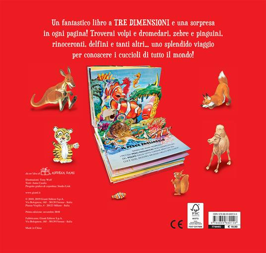 Il libro pop-up dei cuccioli. Ediz. a colori - Anna Casalis - 2