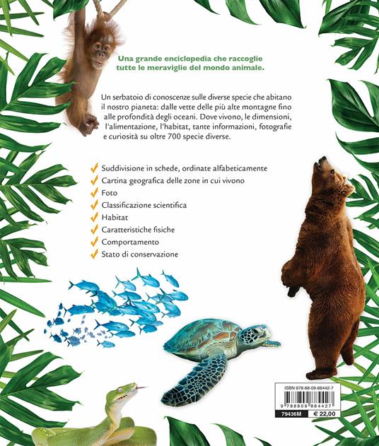 ENCICLOPEDIA DEGLI ANIMALI – , libreria online dove