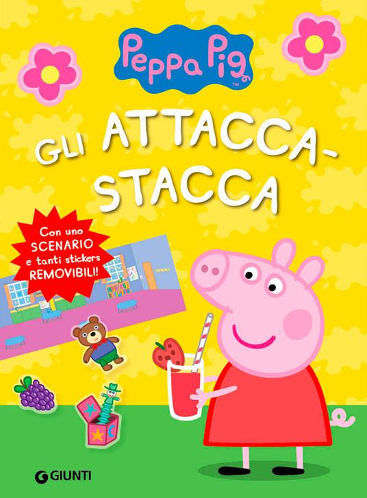 Gli attacca-stacca di Peppa Pig - Silvia D'Achille - Libro
