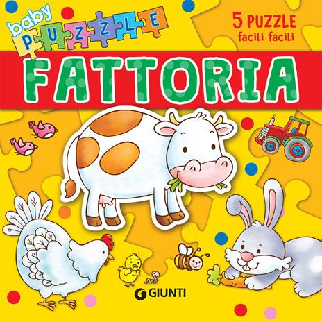 Fattoria. Libro puzzle. Ediz. illustrata - Silvia D'Achille,Anna Pilotto - copertina