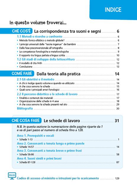 Lettoscrittura: come prevenire gli errori. Insegnare a leggere e scrivere. Un approccio per affrontare le difficoltà a partire dalla classe I - Claudio Gorrieri,Emanuela Siliprandi - 4