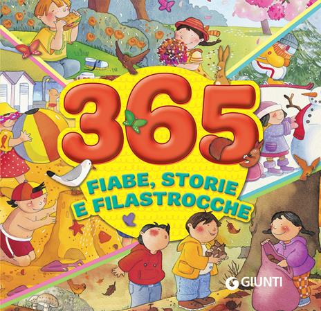 365 fiabe, storie e filastrocche. Ediz. a colori - copertina