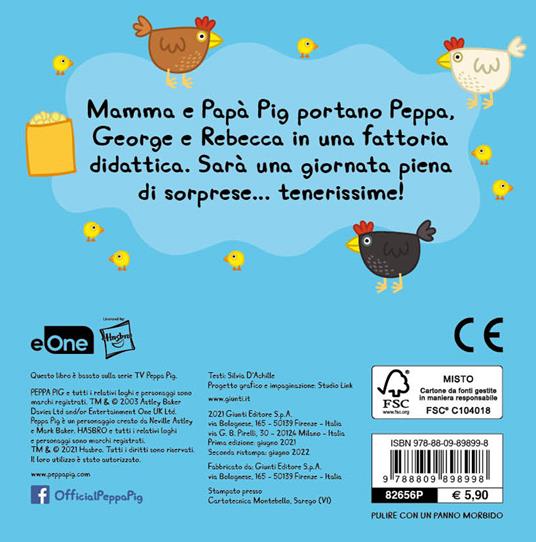 La fattoria didattica. Peppa Pig - Silvia D'Achille - Libro - Giunti  Editore 