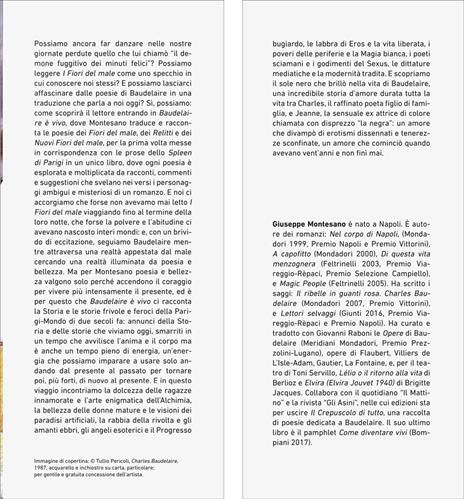 Baudelaire è vivo. I fiori del male tradotti e raccontati - Giuseppe  Montesano - Libro - Giunti Editore - Scrittori Giunti | laFeltrinelli