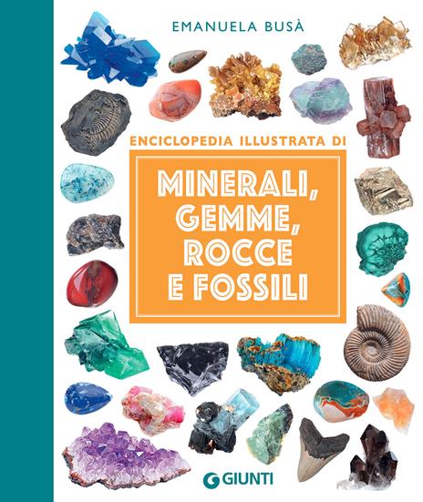 Minerali, gemme, rocce e fossili - Emanuela Busà - copertina