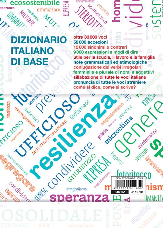  DIZIONARIO ITALIANO DI BASE.SCUOLA MEDIA - Giunti