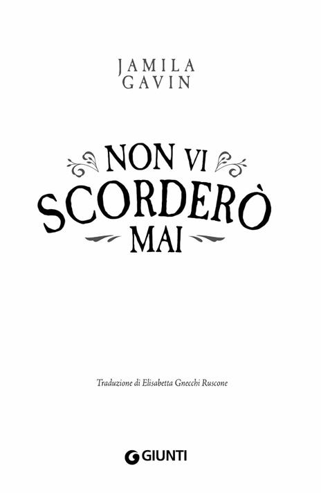 Non vi scorderò mai - Jamila Gavin - 3