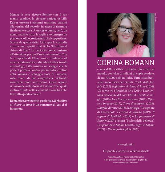 Il giardino al chiaro di luna - Corina Bomann - 3