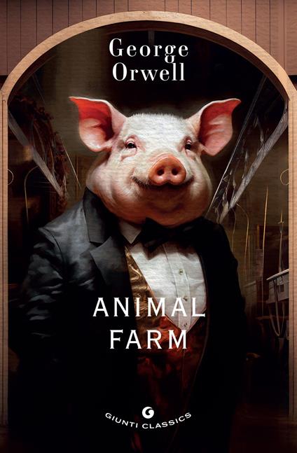 Animal farm - George Orwell - copertina