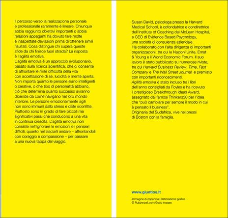 Agilità emotiva. Non restare bloccato, accogli il cambiamento e prospera nella vita e nel lavoro - Susan David - 4