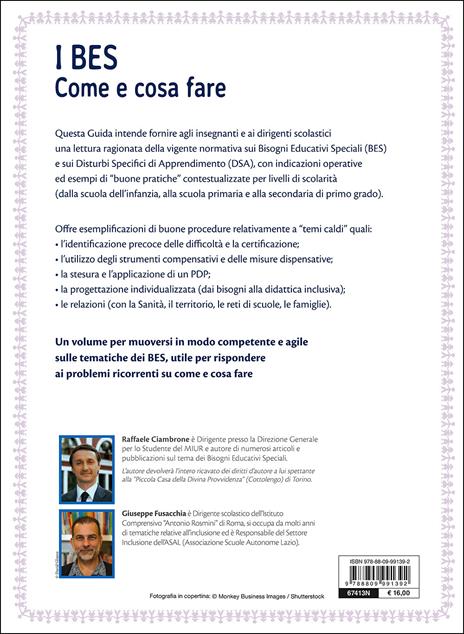 I BES. Come e cosa fare. Conoscere per intervenire. Guida operativa per insegnanti e dirigenti - Raffaele Ciambrone,Giuseppe Fusacchia - 2