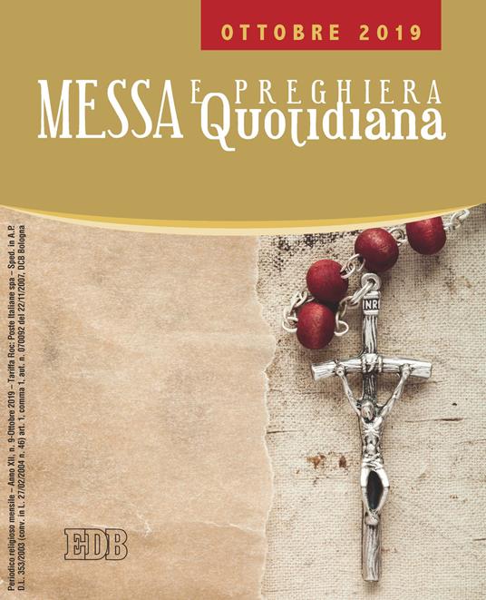 Messa e preghiera quotidiana (2019). Vol. 9: Ottobre. - copertina