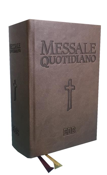 Messale quotidiano. Festivo e feriale. Letture bibliche dal Nuovo Lezionario CEI. Nuova ediz. - copertina