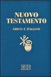 Nuovo testamento. Testo greco a fronte - copertina