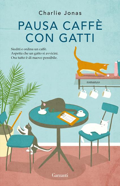 Pausa caffè con gatti - Charlie Jonas - copertina