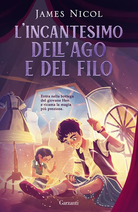 L'incantesimo dell'ago e del filo - James Nicol - copertina