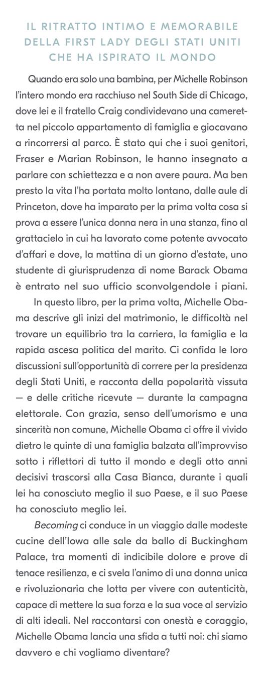 Becoming. La mia storia - Michelle Obama - 2