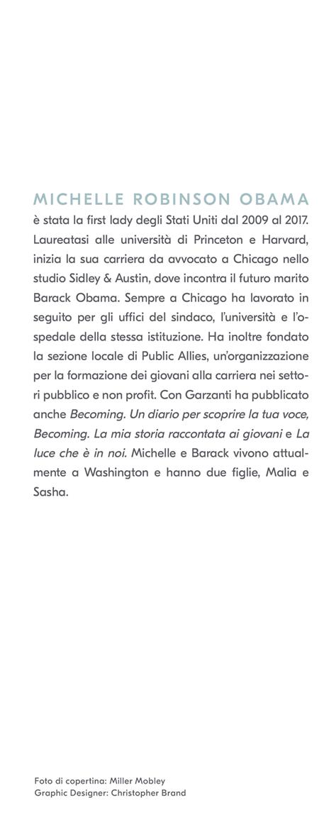 Becoming. La mia storia - Michelle Obama - 3