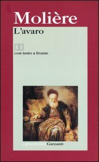 L' avaro. Testo francese a fronte - Molière - copertina