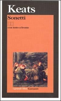 Sonetti. Con testo inglese a fronte - John Keats - copertina