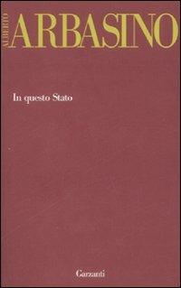 In questo Stato - Alberto Arbasino - copertina