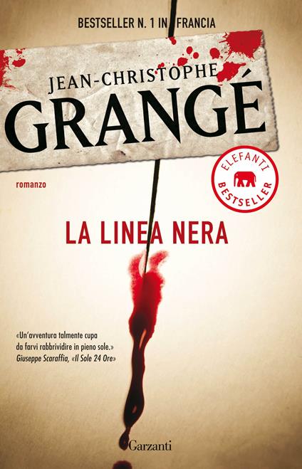 La linea nera - Jean-Christophe Grangé - copertina