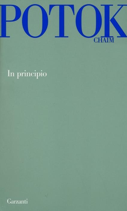 In principio - Chaim Potok - copertina