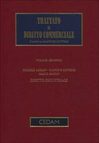 Trattato di diritto commerciale. Vol. 2: Diritto industriale - copertina