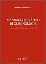 Manuale operativo di criminologia