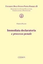 Immediata declaratoria e processo penale