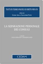 La separazione personale dei coniugi