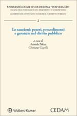 Le sanzioni: poteri, procedimenti e garanzie nel diritto pubblico