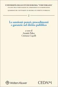 Le sanzioni: poteri, procedimenti e garanzie nel diritto pubblico - copertina