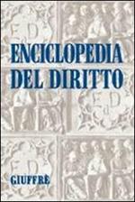 Enciclopedia del diritto. Vol. 41: Rivendicazione-Separazione.