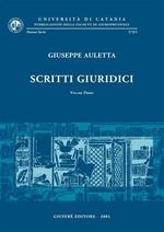 Scritti giuridici. Vol. 1