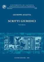 Scritti giuridici. Vol. 4