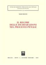 Il regime delle dichiarazioni nel processo penale