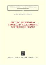 Metodo probatorio e modelli di ragionamento nel processo penale