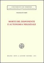 Morte del disponente e autonomia negoziale