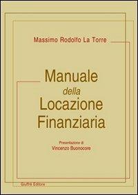 Manuale della locazione finanziaria - Massimo R. La Torre - copertina