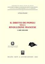 Il diritto dei popoli nella Rivoluzione francese. L'abbé Gregoire