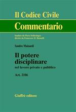 Il potere disciplinare nel lavoro privato e pubblico. Art. 2106